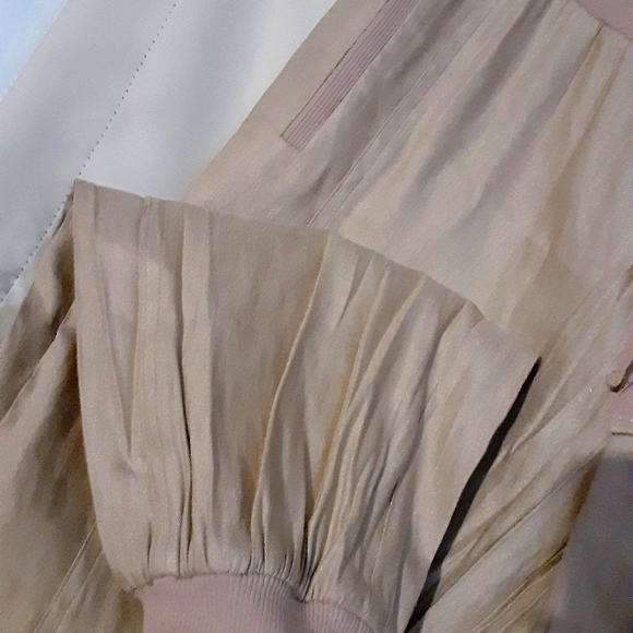 Bebe Linen Drawstring Pant - Picture 2 of 4